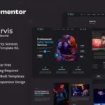 Jarvis – Cyber Security Services Elementor Template Kit
