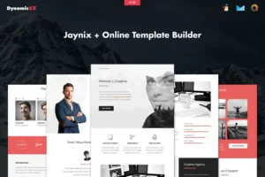 Mua Jaynix - Responsive Corporate Portfolio Email giá rẻ