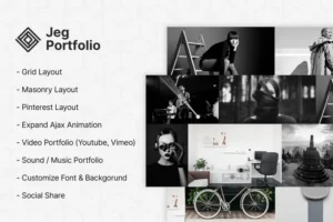 Mua Jeg Portfolio - Portfolio & Gallery Plugin giá rẻ