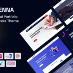 Jenna – Personal Portfolio WordPress Theme