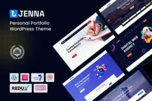 Mua Jenna – Personal Portfolio WordPress Theme giá rẻ
