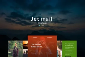 Mua Jet mail - Responsive E-mail Template giá rẻ
