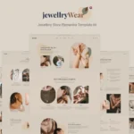 JewellryWear – eCommerce Elementor Template kit