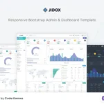 Jidox – Material Design Bootstrap UI Template