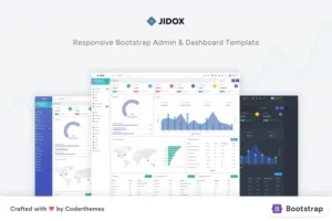 Mua Jidox - Material Design Bootstrap UI Template giá rẻ