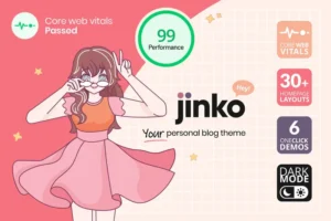 Mua Jinko - Your Personal Blog Theme giá rẻ