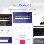 Jobhunt – Job Board WordPress theme for WP Job Man