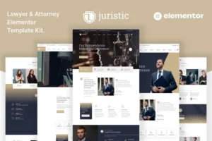 Mua Juristic – Lawyer Attorney & Law Firm Elementor Template Kit giá rẻ