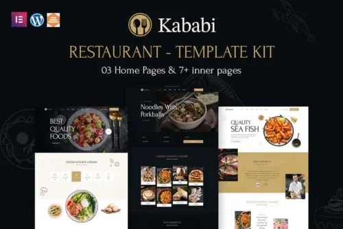 Mua Kababi - Restaurant Elementor Template Kit giá rẻ