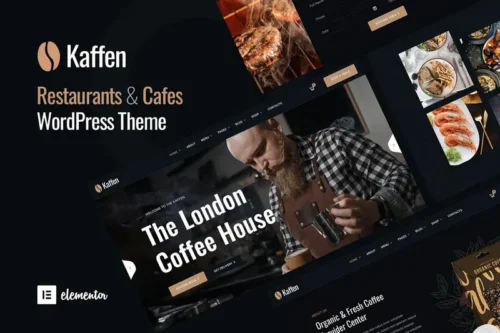Mua Kaffen - Restaurant & Cafe WordPress Theme giá rẻ