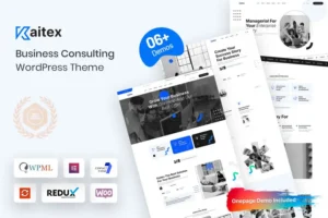 Mua Kaitex - Business Consulting WordPress Theme giá rẻ