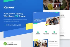 Mua Kareer – Human Resource & Recruitment Agency Theme giá rẻ