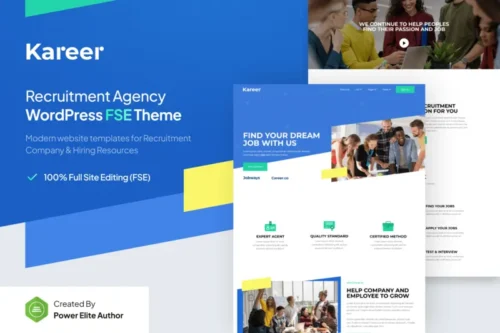 Mua Kareer – Human Resource & Recruitment Agency Theme giá rẻ