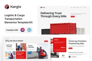Mua Kargix - Logistic & Cargo Transportation Elementor Template Kit giá rẻ