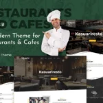 Kasuari | Restaurants and Cafes WordPress Theme