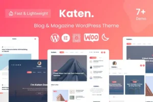 Mua Katen - Blog & Magazine WordPress Theme giá rẻ