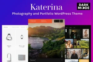 Mua Katerina - Photography & Portfolio WordPress Theme giá rẻ