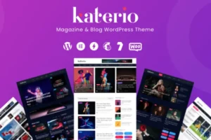 Mua Katerio - Magazine & Blog WordPress Theme giá rẻ