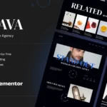 Kava – Creative Agency Elementor Template Kits