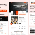 Kaymechanic – Car Repair & Auto Service Elementor Template Kit