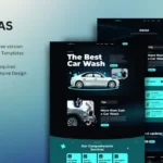 Kedas – Car Wash & Detailing Service Elementor Template Kit