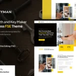 Keyman – Locksmith & Key Maker Services WP Theme