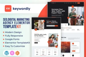 Mua Keywordly - Digital Marketing Agency Elementor Template Kit giá rẻ