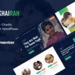 Khairah – Charity WordPress Theme