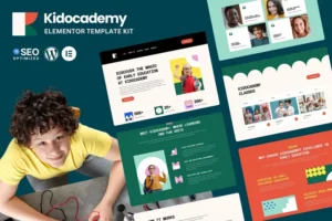 Mua Kidocademy - Kindergarten & Preschool Elementor Template Kits giá rẻ