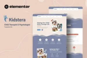Mua Kidstera - Child Therapist & Psychologist Elementor Template Kit giá rẻ
