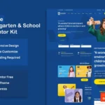 Kidzone – Kindergarten & School Elementor Template Kit