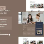 Kimberley – Business Coaching Elementor Template Kit