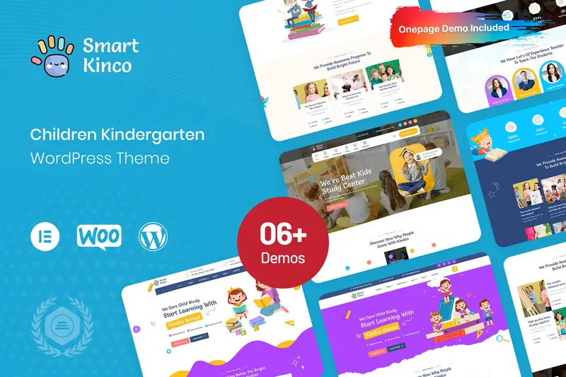Mua Kinco - Kindergarten WordPress Theme giá rẻ