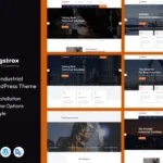 Kingstrox – Factory and Industrial WordPress Theme