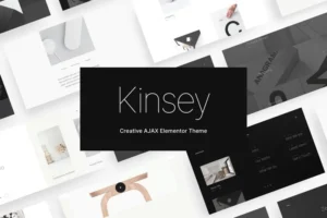 Mua Kinsey – Creative AJAX Elementor Theme giá rẻ