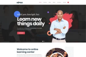 Mua Kipso - Education LMS WordPress Theme giá rẻ