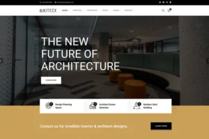 Mua Kitecx - Architecture & Interior WordPress Theme giá rẻ