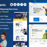 Kleanix – Cleaning Service WordPress Theme