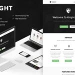 Knight – Responsive Email + Themebuilder Access