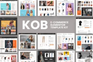 Mua Kob - E-Commerce Elementor Pro Template Kit giá rẻ