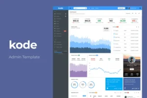 Mua Kode - Responsive Admin Dashboard Template giá rẻ