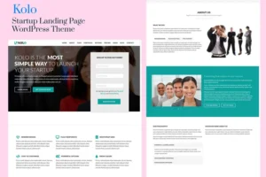 Mua Kolo - Startup Landing Page WordPress Theme giá rẻ