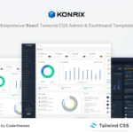 Konrix – React Tailwind CSS Admin & Dashboard