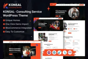 Mua Konsal - Corporate Business & Consulting WordPress giá rẻ