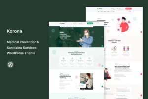 Mua Korona - Medical & Sanitizing Services WP Theme giá rẻ
