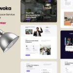 Kowoka – Coworking Space Rent Elementor Kit