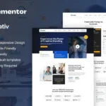 Kreativ – Digital Agency & Creative Branding Elementor Pro Template Kit