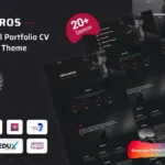 Kyros – Personal Portfolio CV Resume Theme