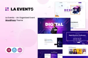 Mua La Evento - An Organized Event WordPress Theme giá rẻ