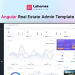 Lahomes – Angular Real Estate Admin Template
